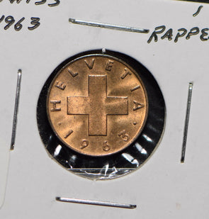 Switzerland 1963 Rappen  191751 combine shipping
