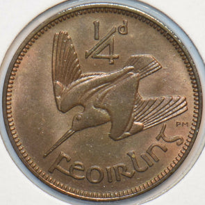 Ireland 1959 1/4 Penny Woodcock Bird animal 195021 combine shipping