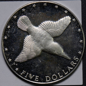 Cook Islands 1976  5 Dollar  bird CA0160 combine shipping