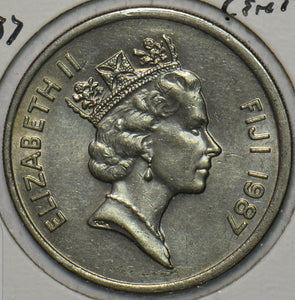 Fiji 1987 20 Cents 152330 combine shipping