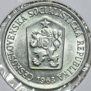 Czechoslovakia 1963 10 Haleru Lion animal 196765 combine shipping