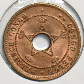 Belgium Congo 1919 Centime 491445 combine shipping