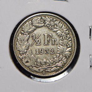 Switzerland 1932 1/2 Franc  900737 combine shipping