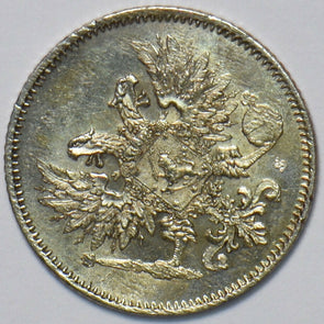 Finland 1917 25 Pennia Eagle animal 294471 combine shipping