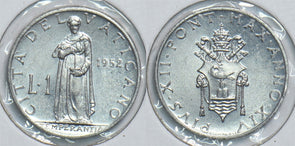 Vatican 1952 Lire 198613 combine shipping