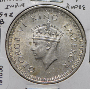 British India 1942 Rupee  191056 combine shipping