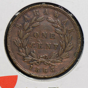 Sarawak 1865 Cent  S0288 combine shipping