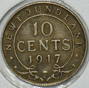 Canada 1917 10 Cents Newfoundland 297399 combine shipping