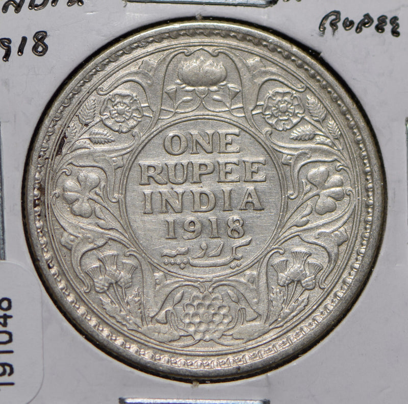 India British 1918 Rupee  191048 combine shipping