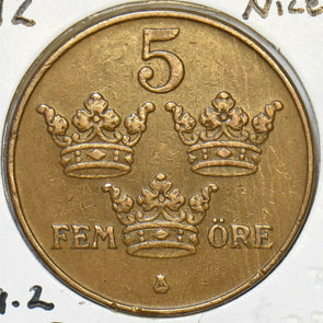 Sweden 1942 5 Ore 197115 combine shipping