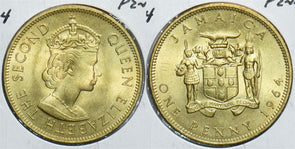 Jamaica 1964 Penny 153833 combine shipping