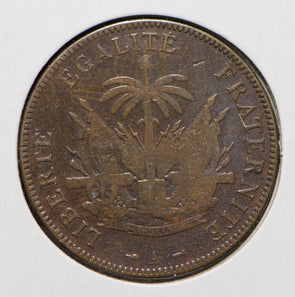 Haiti 1894 2 Cents  191128 combine shipping