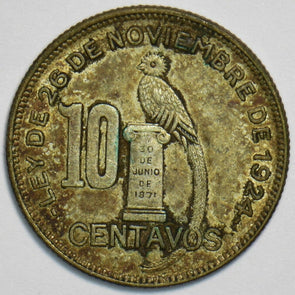 Guatemala 1943 10 Centavos Bird animal 240768 combine shipping