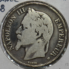 France 1868 5 Francs 296784 combine shipping