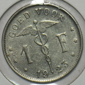 Belgium 1923 Franc 151980 combine shipping