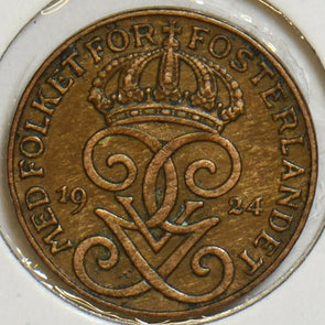 Sweden 1924 Ore 152888 combine shipping
