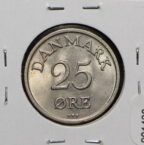 Denmark 1954 25 Ore  901420 combine shipping