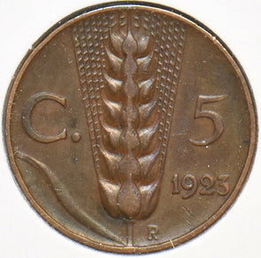 Italy 1925 R 5 Centesimi 150865 combine shipping