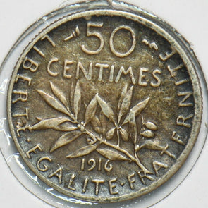 France 1916 50 Centimes 197125 combine shipping