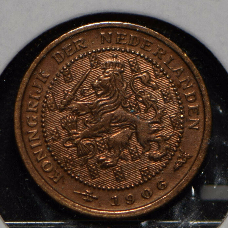 Netherlands 1906 1/2 Cents Lion animal  901627 combine shipping