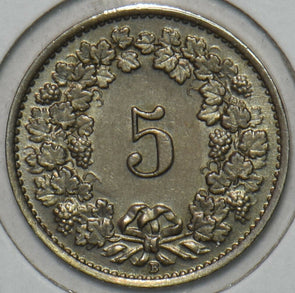 Switzerland 1922 5 Rappen 152244 combine shipping