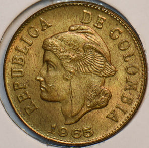 Colombia 1965 2 Centavos 196310 combine shipping