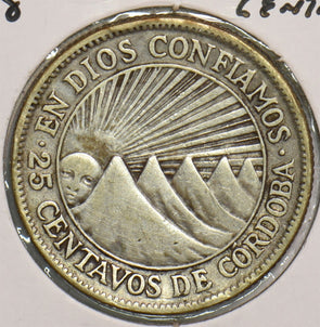 Nicaragua 1928 25 Centavos 199134 combine shipping