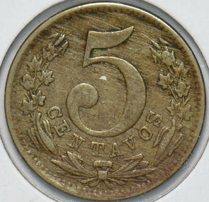 Colombia 1886 5 Centavos 192290 combine shipping