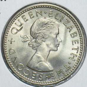 New Zealand 1963 Shilling 298684 combine shipping