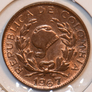 Colombia 1967 Centavo 196140 combine shipping