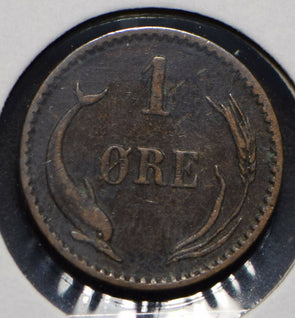Denmark 1904 Ore Dolphin animal  901487 combine shipping