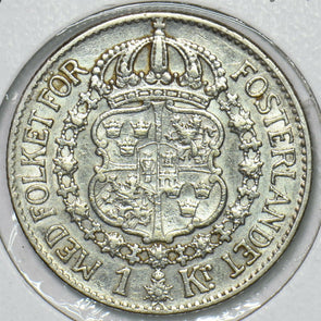 Sweden 1937 Krona 197050 combine shipping