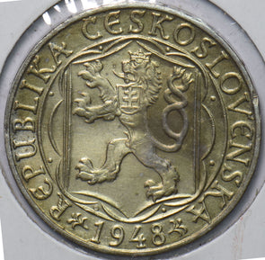 Czechoslovakia 1948 100 Korun  191771 combine shipping