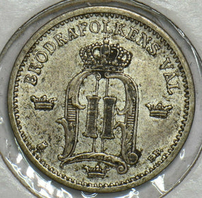 Sweden 1881 25 Ore 297879 combine shipping