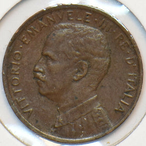 Italy 1909 R Centesimo 150869 combine shipping