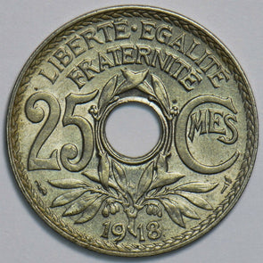 France 1918 25 Centimes 153060 combine shipping
