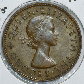 New Zealand 1955 1/2 Penny 198918 combine shipping