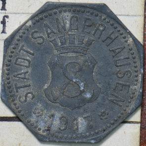 Germany 1917 50 Pfennig Sangerhausen 293102 combine shipping