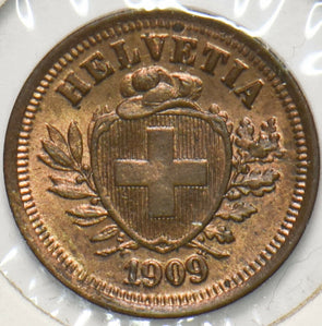 Switzerland 1909 Rappen 293247 combine shipping