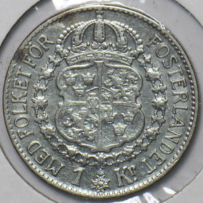 Sweden 1939 Krona 150653 combine shipping