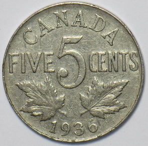 Canada 1936 5 Cents 195324 combine shipping