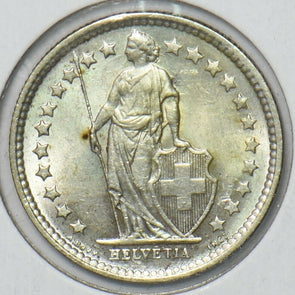 Switzerland 1962 1/2 Franc 295559 combine shipping