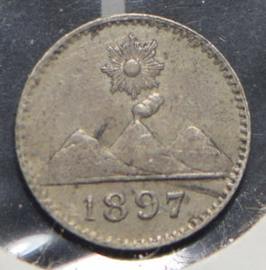 Guatemala 1897 1/4 Real  191059 combine shipping
