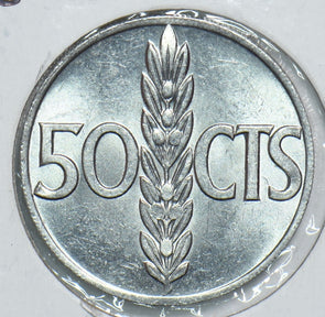 Spain 1966 50 Centimos 904739 combine shipping