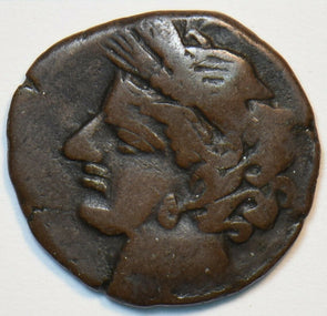 Greek 246 241 - 146 BC TETRADRACHM Horse animal Zuegitana Carthage AE 20 491025