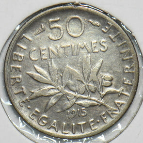France 1915 50 Centimes 197182 combine shipping