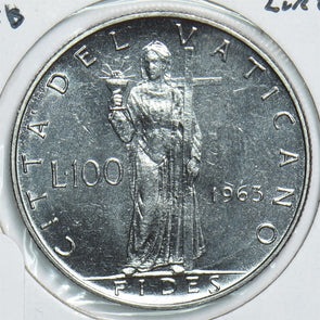 Vatican 1963 100 Lire 198659 combine shipping
