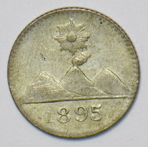 Guatemala 1895 1/4 Real 194070 combine shipping