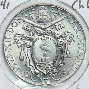 Vatican 1941 Lire Ch BU 299127 combine shipping