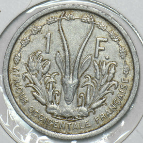 West African States 1948 Franc Gazelle animal 152754 combine shipping